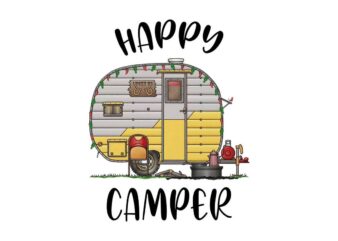 Camping Car Tshirt Design