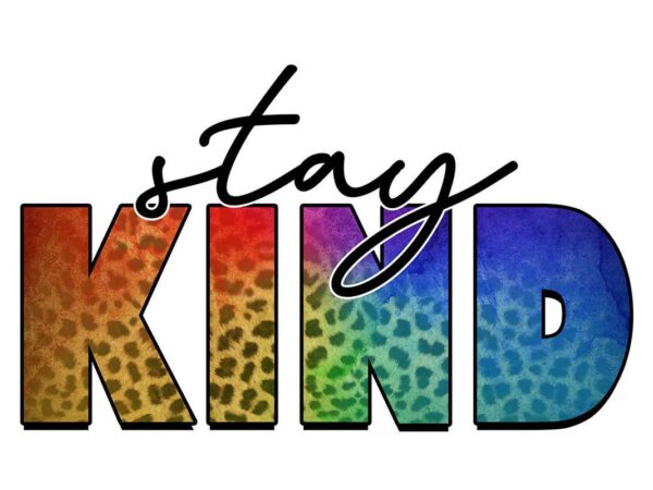 Stay kind teachers day tshirt design