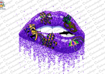 Lips t-shirt design