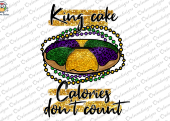 King cake t-shirt design