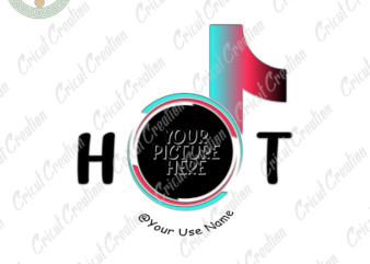 Trending gifts , Tiktok Picture Diy Crafts, Tiktoker PNG Files , Tiktok lover Silhouette Files, Trending Cameo Htv Prints