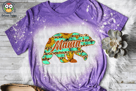 Mama bear t-shirt design