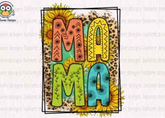 Retro Mama T-shirt design