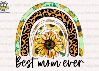 Best Mom Ever t-shirt design