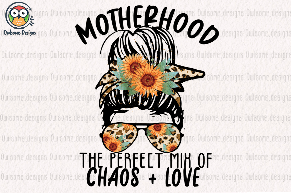 Motherhood t-shirt design