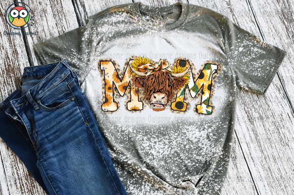 Mom Cow t-shirt design