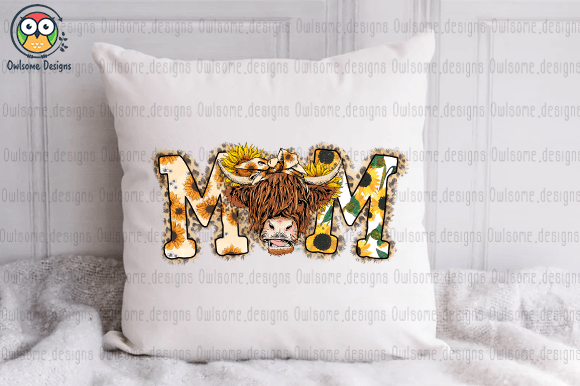 Mom Cow t-shirt design