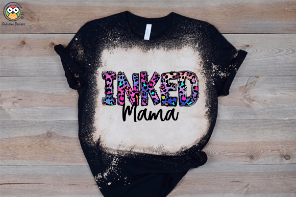 Inked mama t-shirt design