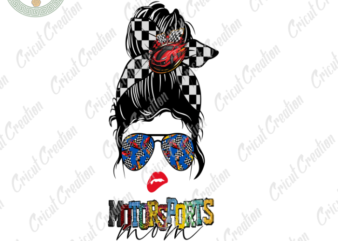Mother Day, Mom Love Motorsports Diy Crafts, Mom Sport Png Files , Watercolor Sunflower Pattern Silhouette Files, Mommy to be Cameo Htv Prints t shirt designs for sale
