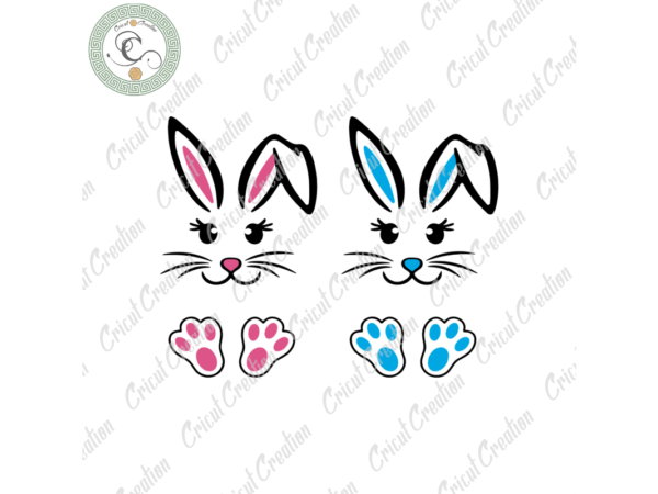 Happy easter day, cute bunny diy crafts, cute rabbit svg files for cricut, easter festival silhouette files, trending cameo htv prints graphic t shirt