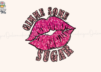 Gimme some sugar t-shirt design