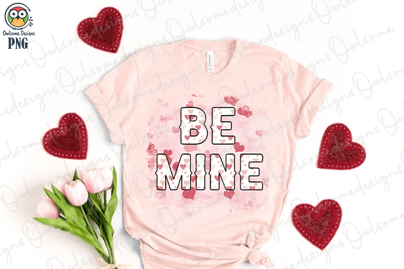 Be mine t-shirt design