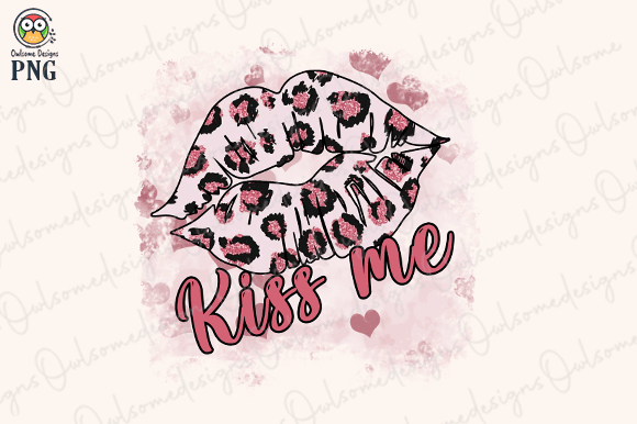 Kiss me t-shirt design
