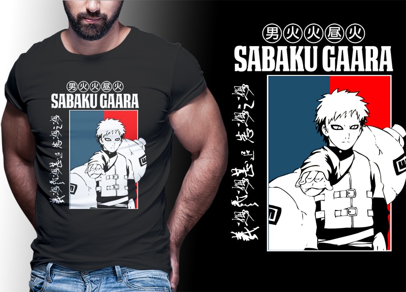 87 ANIME MIX tshirt designs bundle editable PART# 02