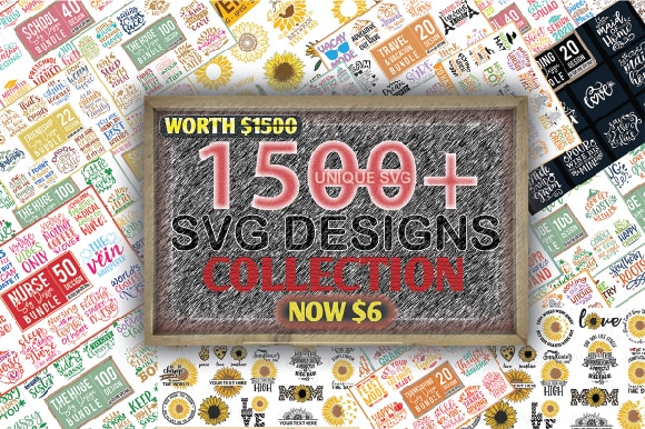 The mega svg bundle t shirt designs for sale