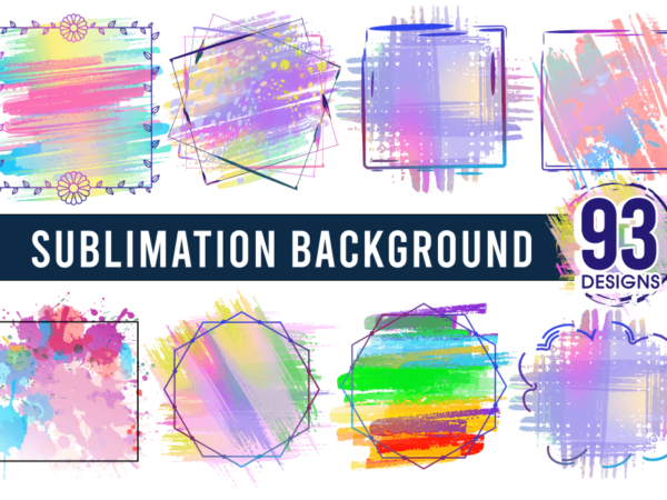 Abstract background set, sublimation background bundle, png bacground set t shirt vector