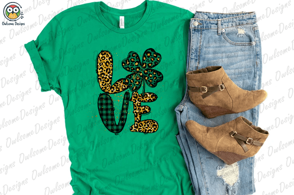 Love St. Patrick’s Day T-shirt design