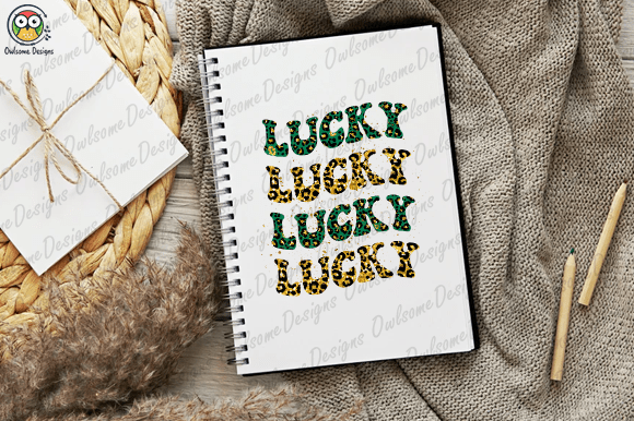 Lucky St Patrick’s Day T-shirt design