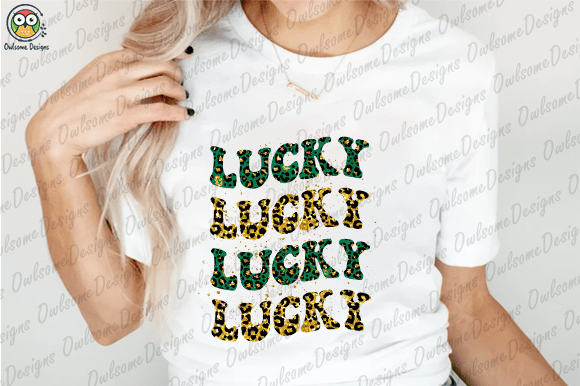 Lucky St Patrick’s Day T-shirt design