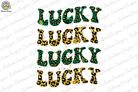 Lucky st patrick’s day t-shirt design