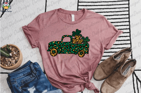 Lucky Car T-shirt design