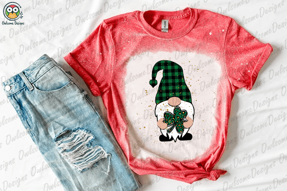 Gnome St. Patrick’s day T-shirt design