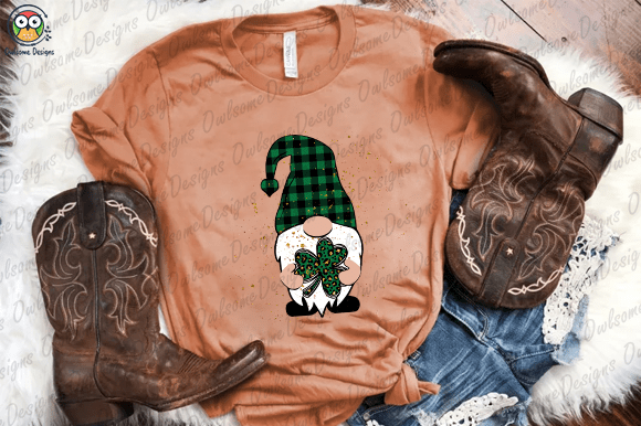 Gnome St. Patrick’s day T-shirt design