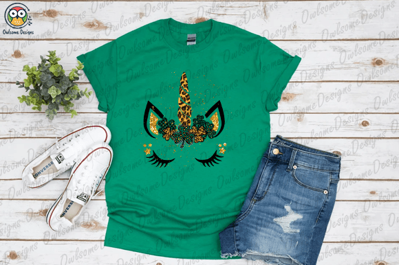 Unicorn St. Patrick’s day T-shirt design