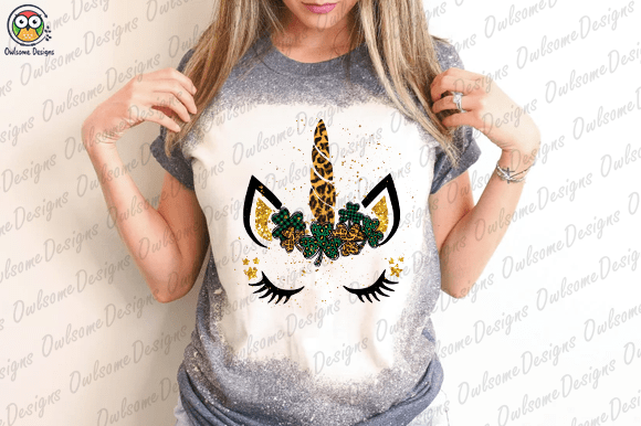 Unicorn St. Patrick’s day T-shirt design