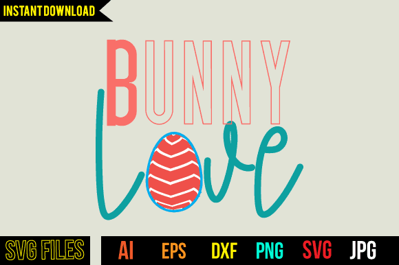 Bunny love t shirt design on sale