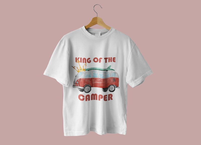 Camping Car Quotes Tshirt Design