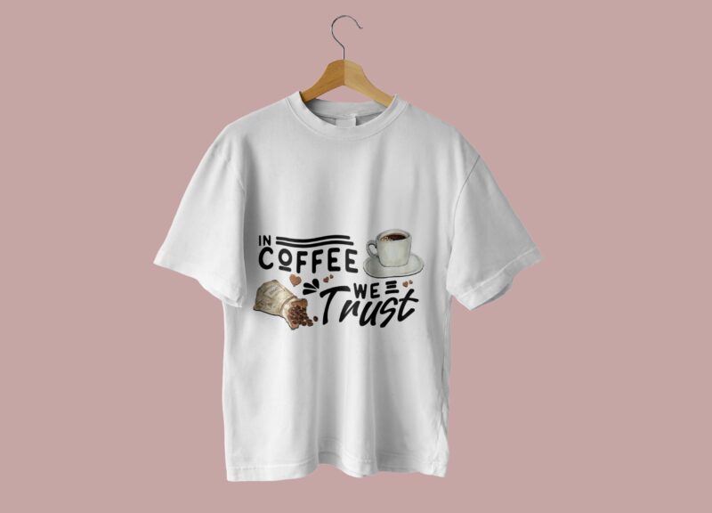 In Coffee We Truth Tshirt Design - Buy t-shirt designs