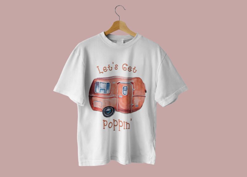 Camping Car Quotes Tshirt Design