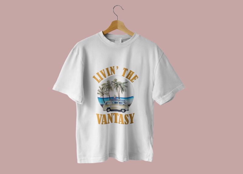 Camping On Beach Quotes Tshirt Design
