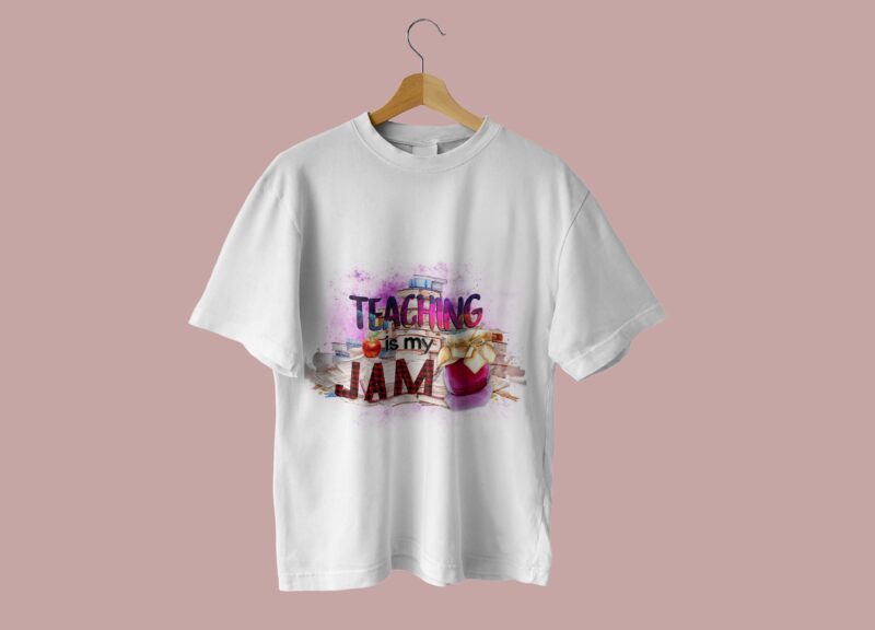 Teaching Is My Jam Tshirt Design