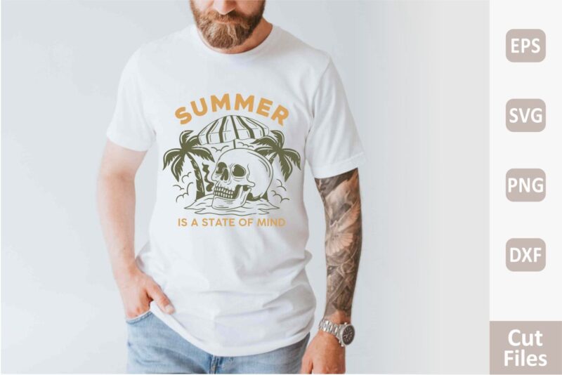vintage beach t shirt design