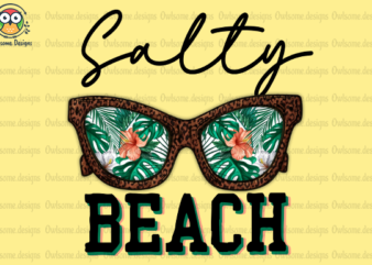 Summer Salty Beach t-shirt design