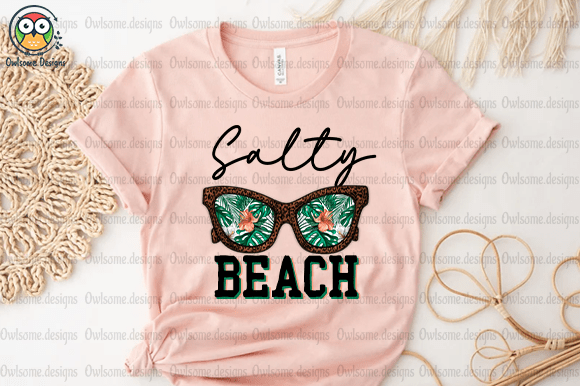 Summer Salty Beach t-shirt design