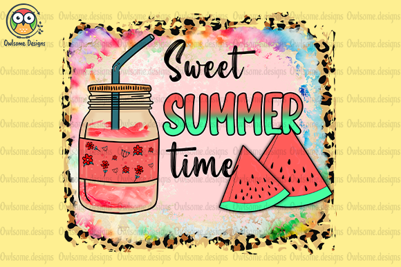 Watermelon sweet summer t-shirt design