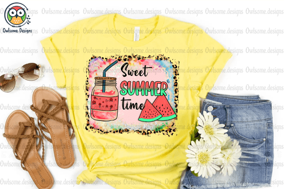 Watermelon Sweet Summer t-shirt design