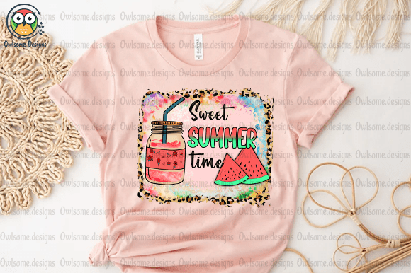 Watermelon Sweet Summer t-shirt design