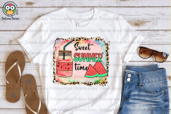 Watermelon Sweet Summer t-shirt design