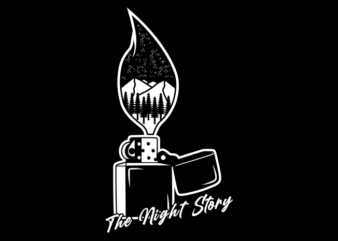 THE NIGHT STORY t shirt designs for sale