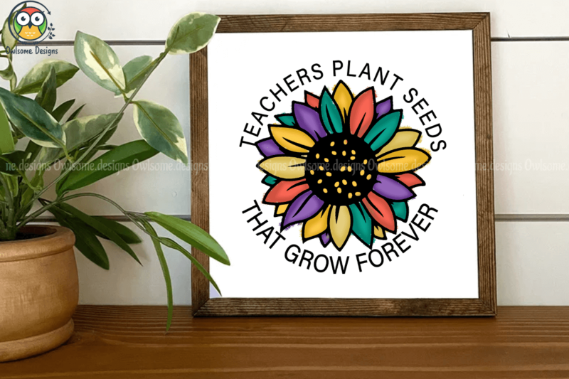 Teacher plant seeds Sublimation