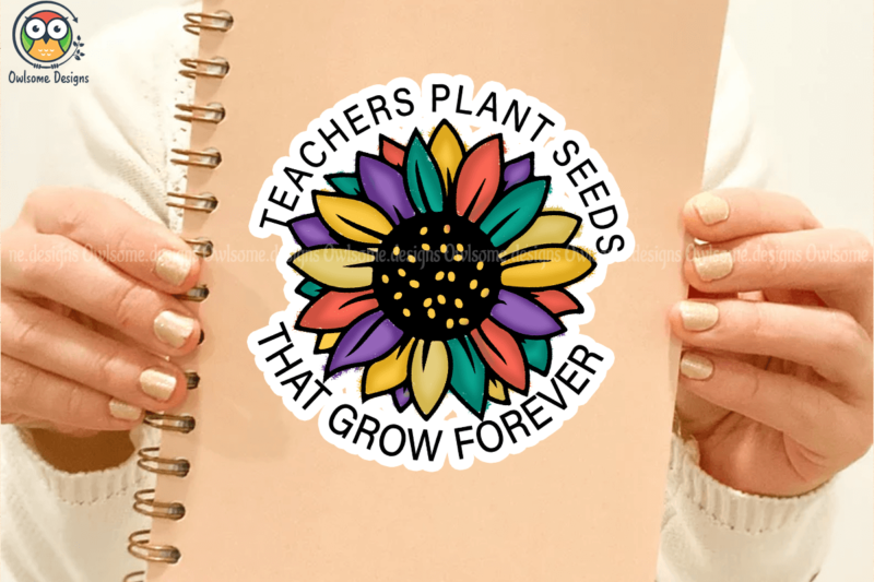 Teacher plant seeds Sublimation