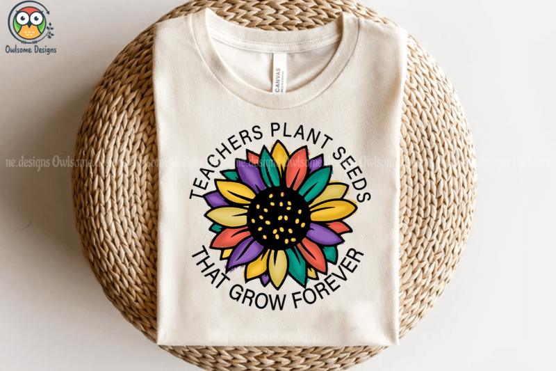 Teacher plant seeds Sublimation