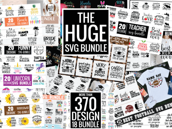 The huge svg bundle t shirt designs for sale