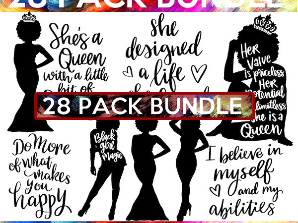 Black girl magic svg bundle, black woman svg, boss lady svg, black lives matter, afro lady woman, diva, tshirt, cut file cricut, silhouette