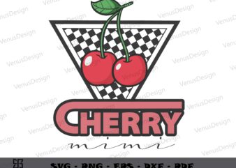 Cherry Mimi Mothers Day SVG Cricut, Mothers Day Tshirt Design