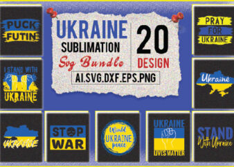 Ukraine SVG Bundle